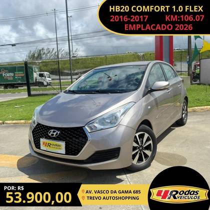 HYUNDAI HB20 1.0 COMFORT 12V FLEX 4P MANUAL